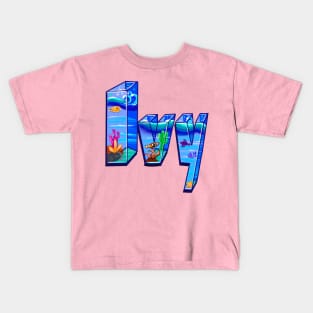 Ivy The top 100 best Personalized Custom Name gift ideas for Ivy girls and women. Kids T-Shirt